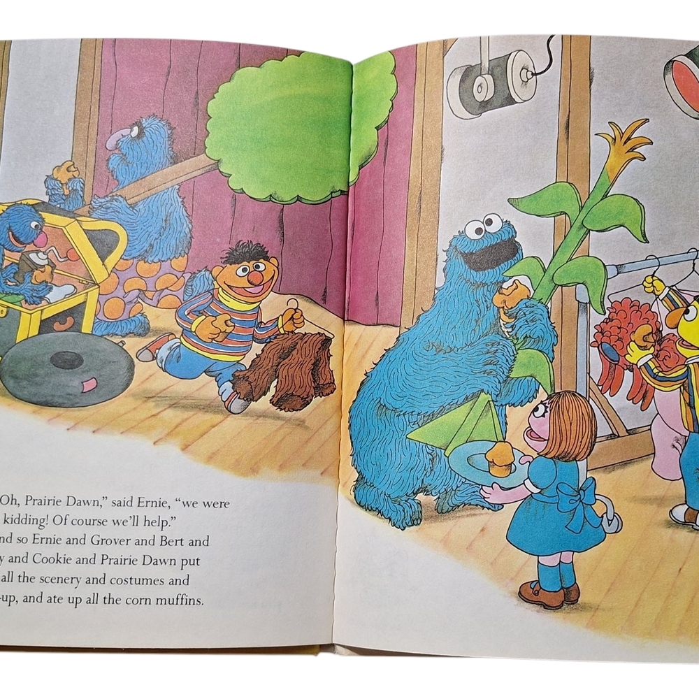 The Little Red Hen Sesame Street Book Club 1981 - HC - Picture 7 of 7